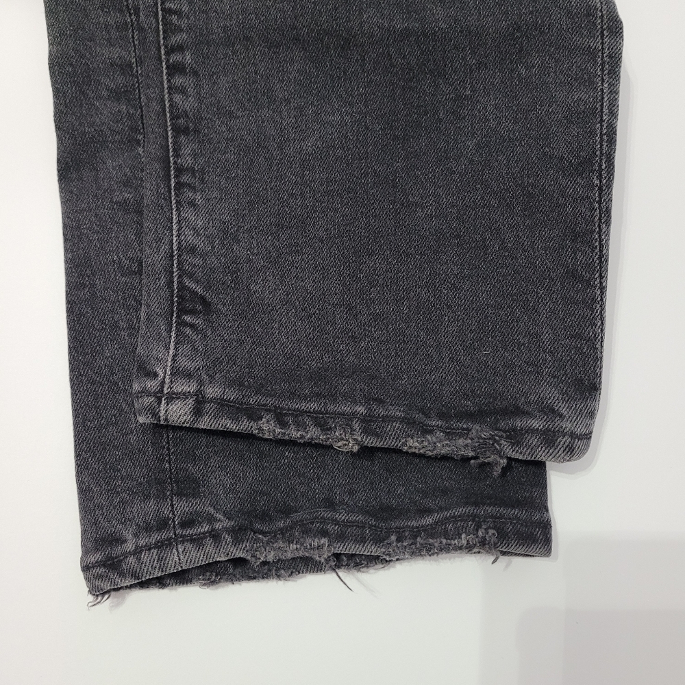 Citizens of Humanity Ella Mid Rise Slim Crop Jeans in Black Size 29 - Picture 10 of 14